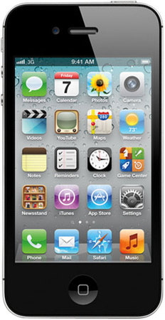 Смартфон APPLE iPhone 4S 16GB Black - Лесной