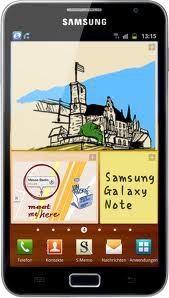 Смартфон Samsung Galaxy Note GT-N7000 Blue - Лесной